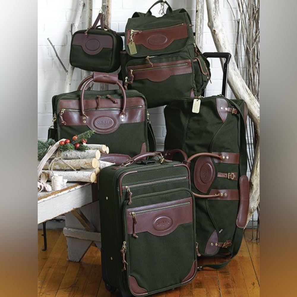 Orvis Canvas, Leather, & Brass Duffel